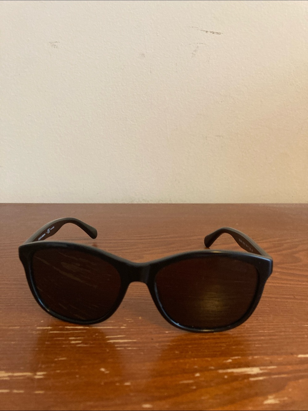 D&G Black Frame Sunglasses with Dark Lenses
